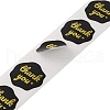 Thank You Stickers Round Labels for Envelope Greeting Cards DIY-R084-06B-3