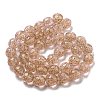 Handmade Gold Sand Lampwork Beads Strands LAMP-L079-06B-2