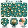  60Pcs 3 Styles Brass Hollow Spacer Beads KK-PH0010-39-4