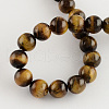 Natural Tiger Eye Round Bead Strands X-G-R200-8mm-2