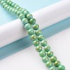 Natural Jade Beads Strands G-F670-A27-8mm-4