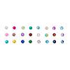 Spray Painted Crackle Glass Beads CCG-JP0001-01B-2
