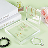 Olycraft 2Pcs 2 Styles Acrylic Display Pedestals AJEW-OC0005-31-5