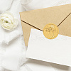 Self Adhesive Gold Foil Embossed Stickers DIY-WH0575-062-6