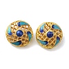 Rack Plating Brass Beads KK-P276-31G-1