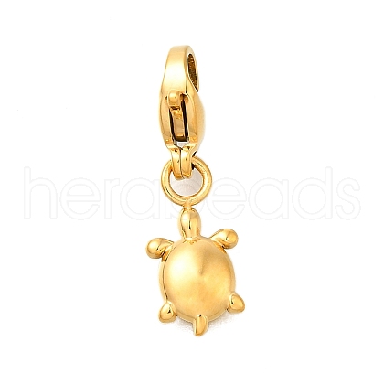 Tortoise 304 Stainless Steel Pendant Decorations STAS-R159-10G-1