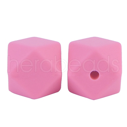 Octagon Food Grade Silicone Beads PW-WG43860-01-1