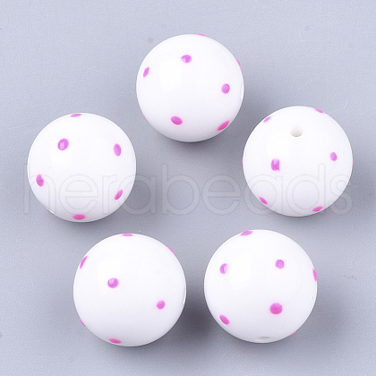 Acrylic Beads SACR-T345-02C-18-1