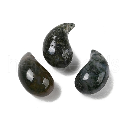 Natural Indian Agate Pendants G-NH0047-01E-1