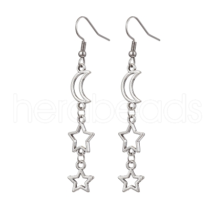 Alloy Dangle Earrings EJEW-JE05620-1