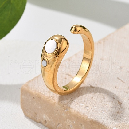 304 Stainless Steel Cuff Rings RJEW-Q011-04G-B-1