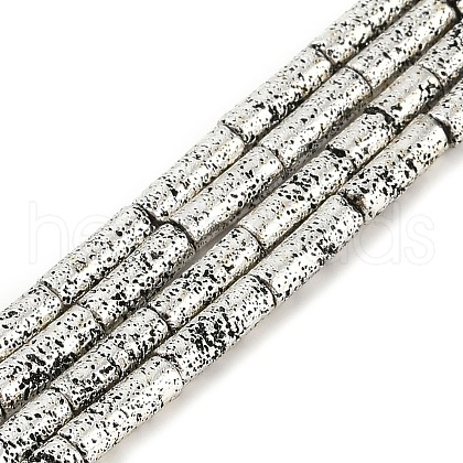 Electroplated Synthetic Non-Magnetic Hematite Beads Strands G-U003-17C-1