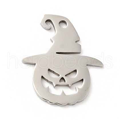 Non-Tarnish 201 Stainless Steel Pendants STAS-E015-19P-1