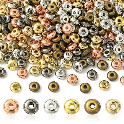 300Pcs 6 Styles CCB Plastic Beads FIND-YW0004-93A-1