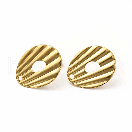 304 Stainless Steel Stud Earring Findings STAS-M305-20G-1