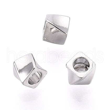 Brass Spacer Beads KK-T075-68P-1