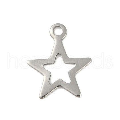 Non-Tarnish 201 Stainless Steel Pendants STAS-C108-41P-1