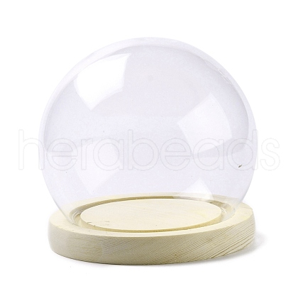 High Borosilicate Glass Cloche Globe Display Dome ODIS-F007-01A-1