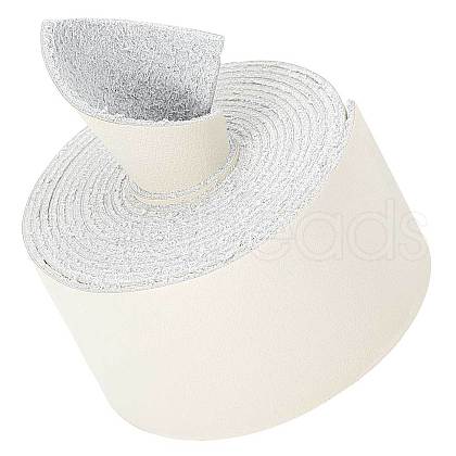 Flat Microfiber Imitation Leather Cord LC-WH0006-07C-06-1