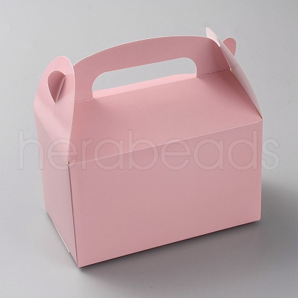 Foldable Cardboard Boxes with Handle Hole CON-WH0089-64B-1