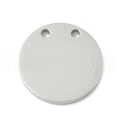 304 Stainless Steel Stamping Blank Tag Pendants STAS-D365-01P-B-1