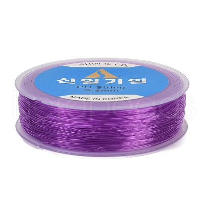 Korean Round Crystal Elastic Stretch Thread EW-Z002-01B-0.8mm-1