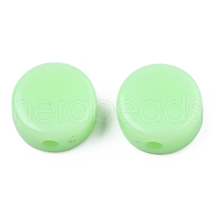 Opaque Acrylic Beads SACR-N014-002D-1