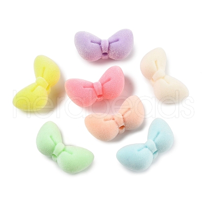Flocky Opaque Resin Beads FIND-M061-02-1