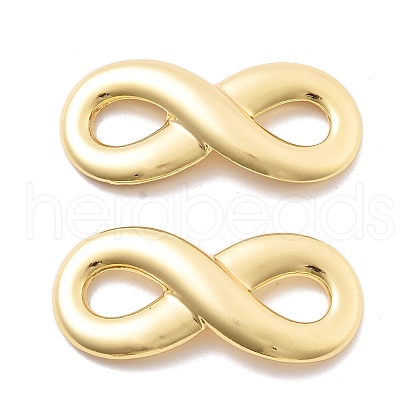 Brass Connector Charms KK-B134-08G-1
