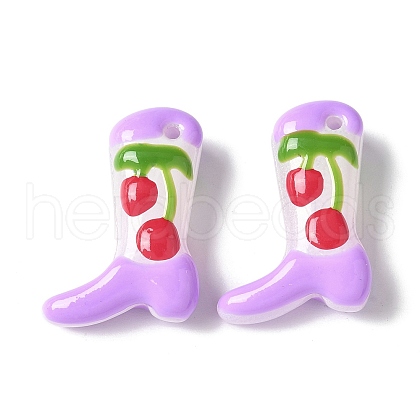 Handmade Lampwork Enamel Beads BLOW-D300-01C-1