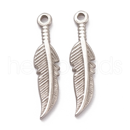 Non-Tarnish 304 Stainless Steel Pendants STAS-G244-30P-1