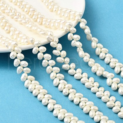 Natural Cultured Freshwater Pearl Beads Strands PEAR-B004-11B-02A-1