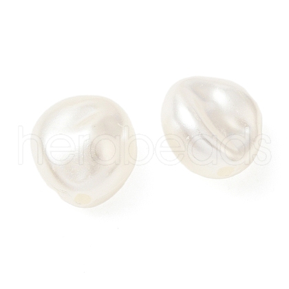 ABS Plastic Beads Imitation Pearl KY-I009-01-1
