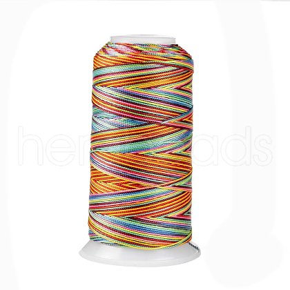 Segment Dyed Round Polyester Sewing Thread OCOR-Z001-A-03-1