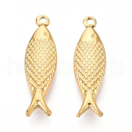 304 Stainless Steel Pendants STAS-N115-14G-1