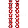 Transparent Glass Beads Strands GLAA-K070-01B-1