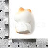 Cat with Fish Resin Sculpture Display Decorations DJEW-V001-01B-3