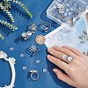 Unicraftale DIY Open Wrap Finger Ring Making Kit DIY-UN0003-24-2