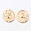 Brass Pendants KK-N232-183G-NF-1