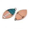 Wood Pendants FIND-N007-03E-2