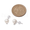 Mother's Day Jewellery Natural Pearl Ear Studs EJEW-P286-54P-3