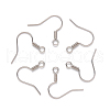 304 Stainless Steel Earring Hooks STAS-S111-002-2
