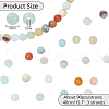  3 Strands Natural Flower Amazonite Beads Strands G-NB0004-43-2