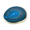 Natural Agate Coaster AJEW-NH0001-04G-3