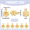 SUNNYCLUE 100Pcs Alloy Charms FIND-SC0010-75A-2
