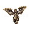 Brass Jesus Angel Display Decorations KK-D370-08AG-1