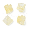 Transparent Spray Paint Glass Beads GLAA-H035-03H-1