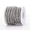 Iron Rhinestone Cup Chains CH-T006-04S-01-2
