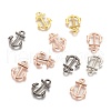 Anchor Brass Pendants ZIRC-F022-64-1