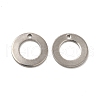 Non-Tarnish 201 Stainless Steel Pendants STAS-P320-28P-1